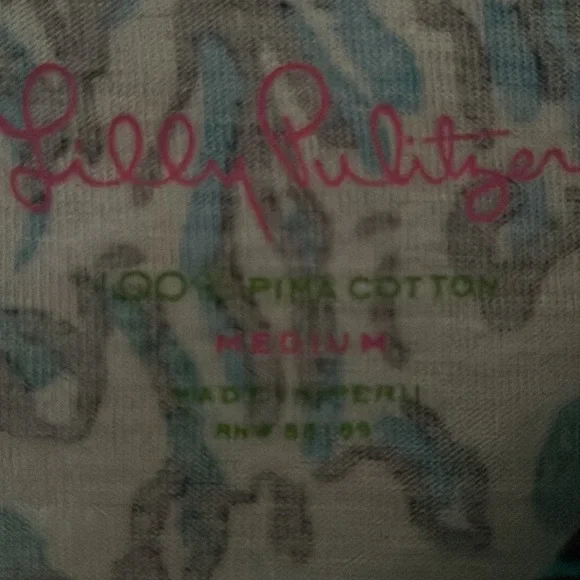 Lilly Pulitzer Teal Aqua Cream Corine Dress Sea Oat Everglades - Picture 5 of 14